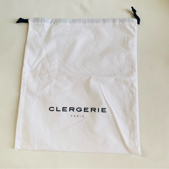 Clergerie White Shoe Dust Bag NEW - Picture 2 of 2